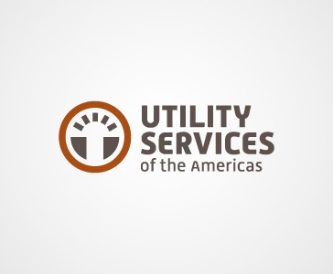 Utility Services of the Americas Logo Design