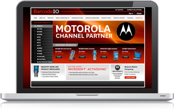 Barcodeio Ecommerce Web Design