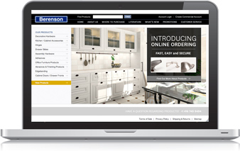 Berenson Hardware Ecommerce Web Design