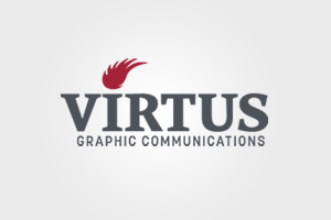 Virtus Graphic Communications Logo Design