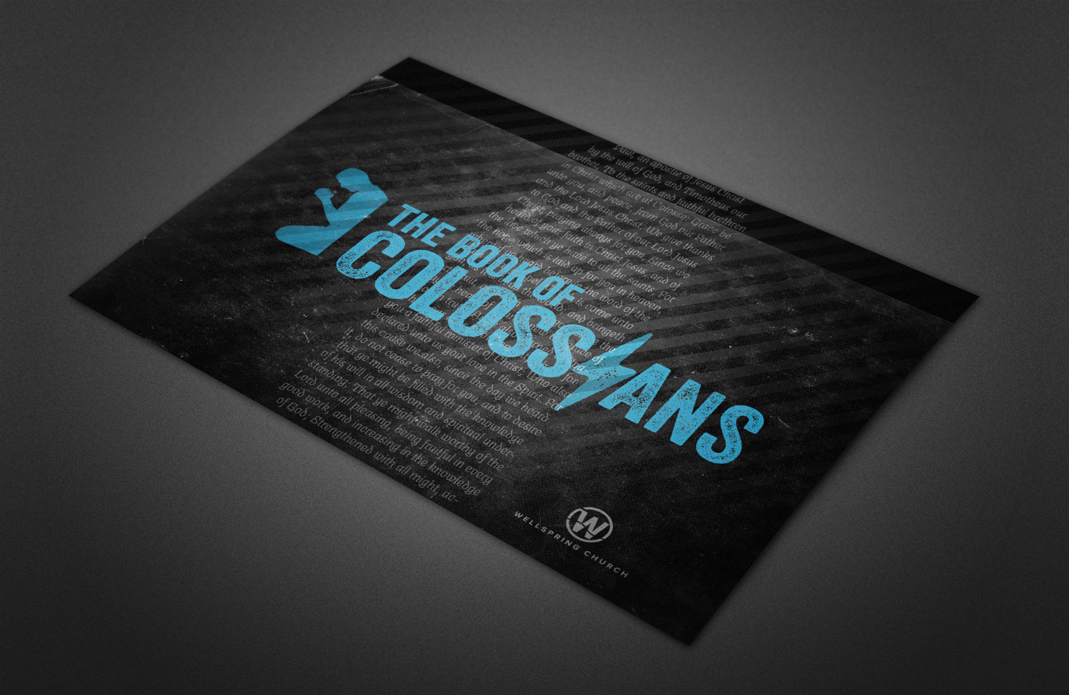 Wellspring Church Graphic Design: Book of Colossians